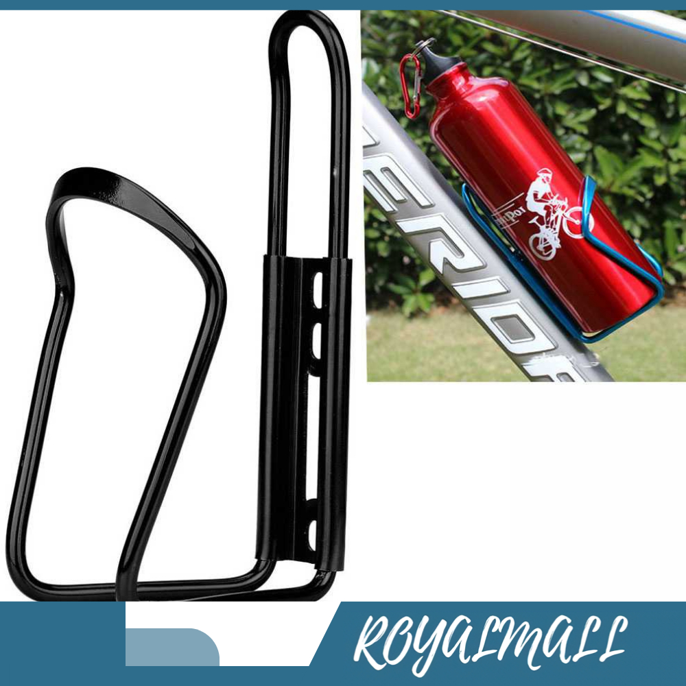 Holder Botol Minum Sepeda Bicycle Bikecycle Aluminium / Tempat Rak Penjepit Pegangan Penyangga Penyi