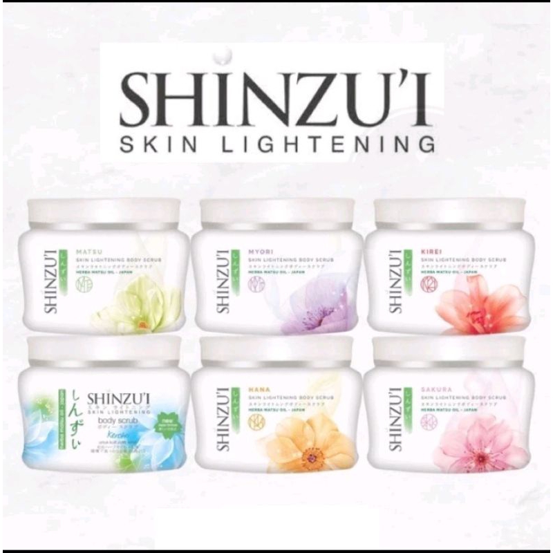 SHINZUI body scrub//LULUR shinzui 200gr besar random