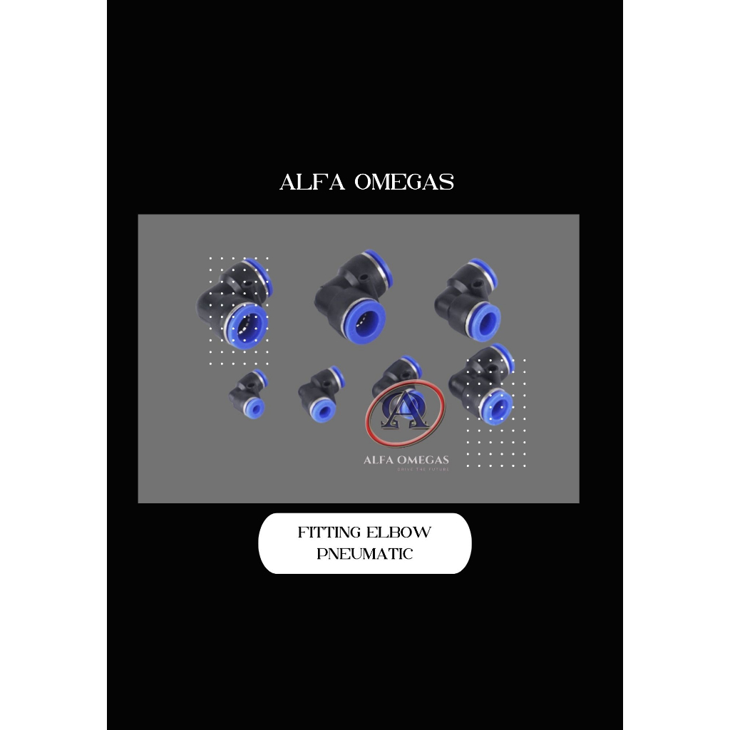 FITTING ELBOW PNEUMATIC SELANG ELBOW PNEUMATIC