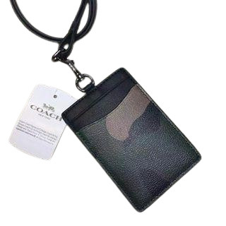 

Coach lanyard army signature canvas