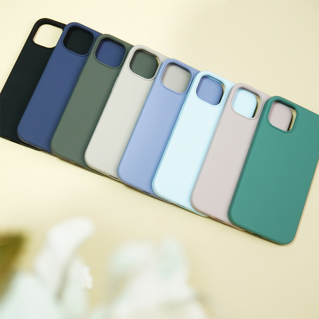 SOFTCASE IPHONE 13 13 MINI 13 PRO MAX CASE MATTE DOVE PREMIUM SILICON CASE SOFT BLUDRU SOFTCASE MATT