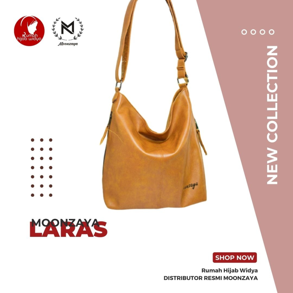 Tas Laras Terbaru Moonzaya Original Model Hobo Tas Selempang Premium Vintage