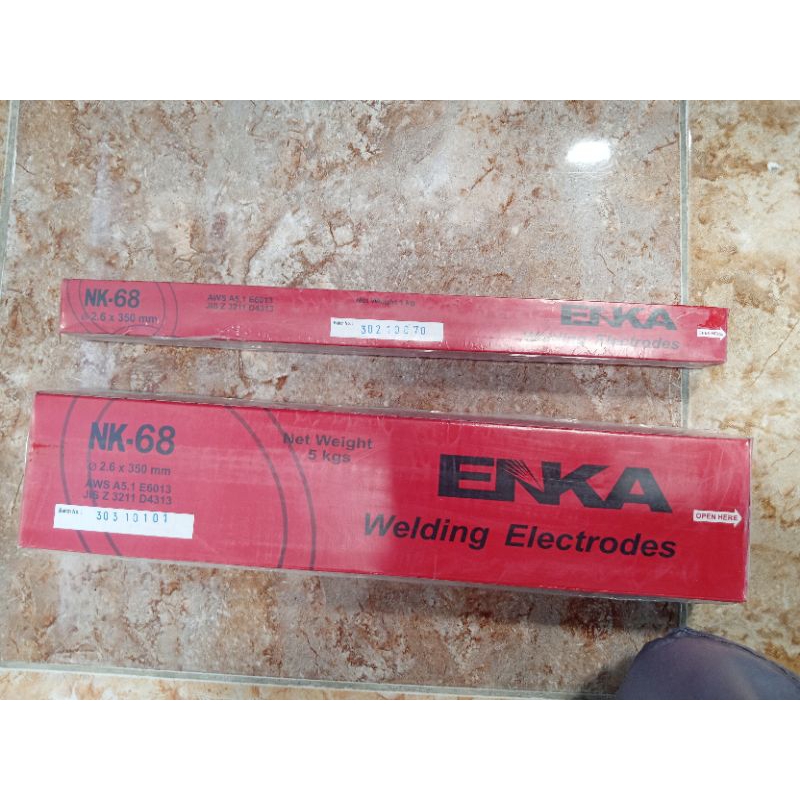 Kawat Las NK-68 Ukuran 2.6 x 350 mm