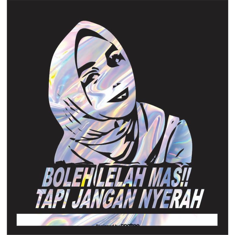 Stiker Cutting Variasi Kaca Samping Mobil/Truk