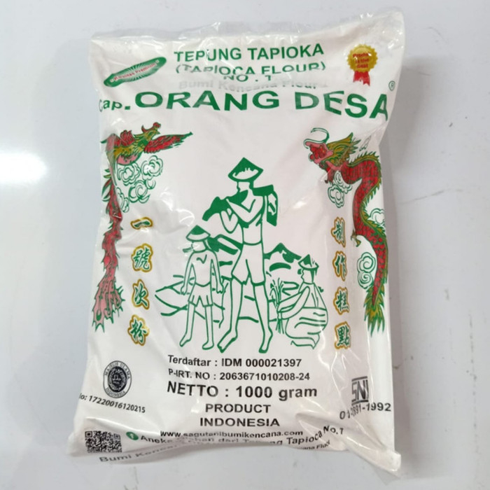 

Tepung Tapioka Orang Desa Pandan 1KG