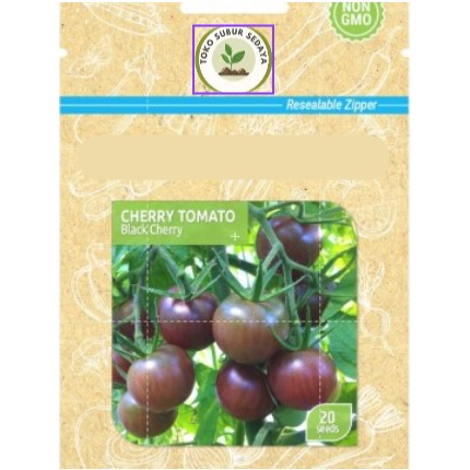 Benih Bibit Tomat Black Cherry /Tokosubursedaya