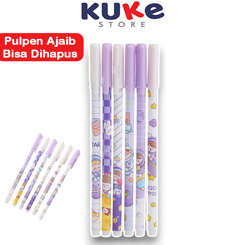 

KUKE PENA PULPEN BISA DI HAPUS/ERASABLE PEN KARAKTER/PENA AJAIB KARAKTER/MAGIC PEN