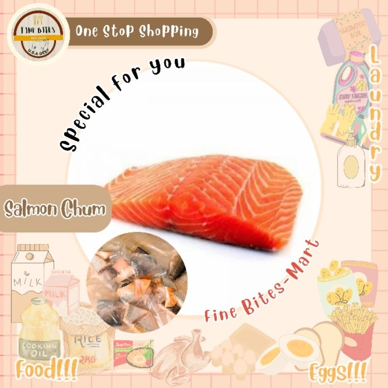 

Salmon Chum (+-95g)