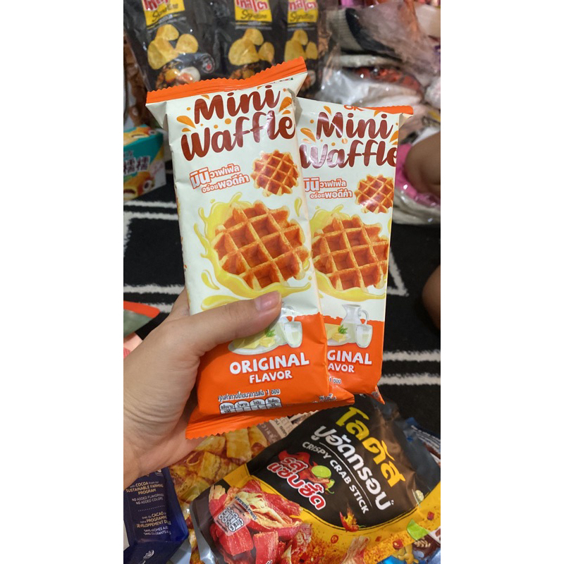 

snack bangkok mini waffle