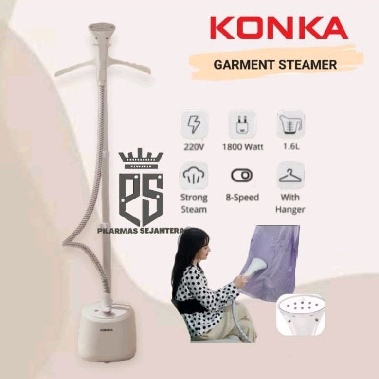 Garment steamer konka setrika uap berdiri KONKA standing garment steamer KZGT23