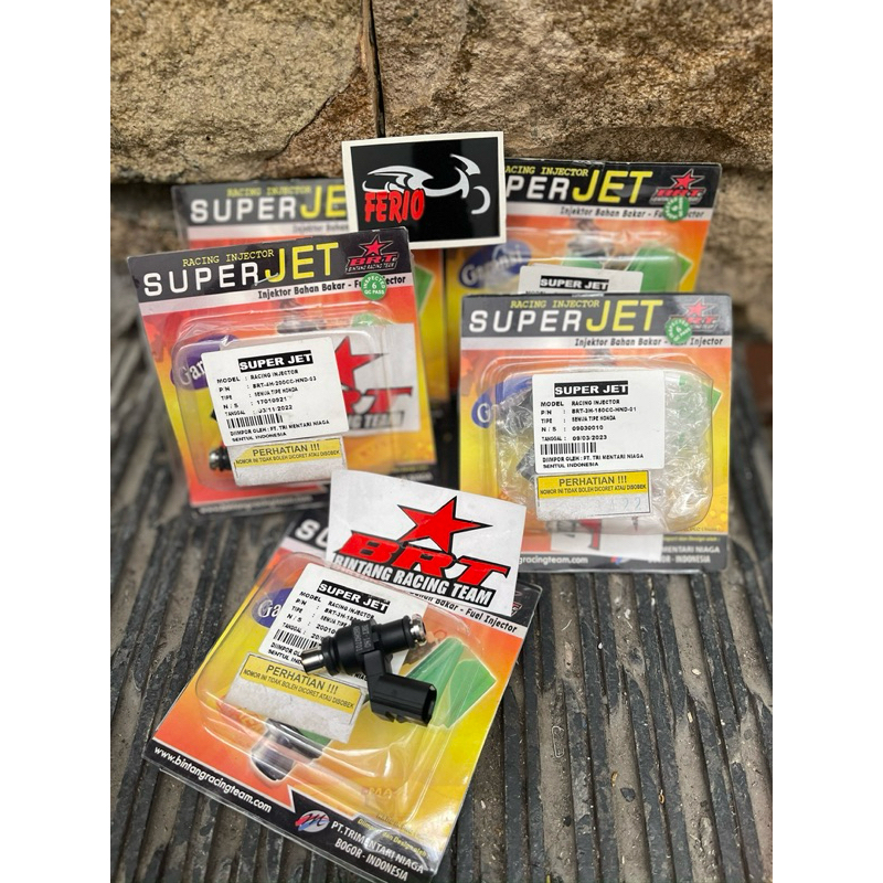 Injector BRT NMAX old New - MX KING - VIXION NVL NVA - MIO J - R15 Old New - 8 HOLE 10 HOLE 12 HOLE 