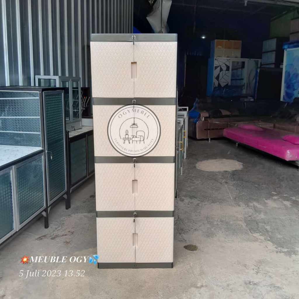 raedy lemari pakaian plastik renata mini sale