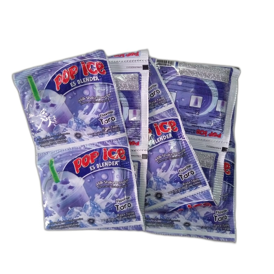 

POP ICE Taro Minuman Bubuk Renceng [10 x 24 Gr]