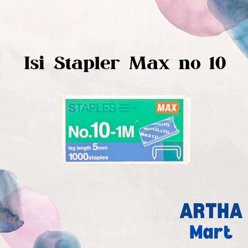 

MAX - Isi Stapler No 10 - Pak