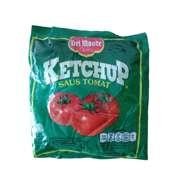 

Delmonte Saus Tomat Sachet 1 Pack (isi 24 x 8 gram)