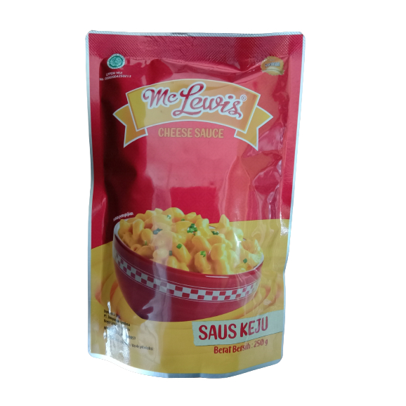 

Mc Lewis Cheese Sauce Saus Keju 250 gram