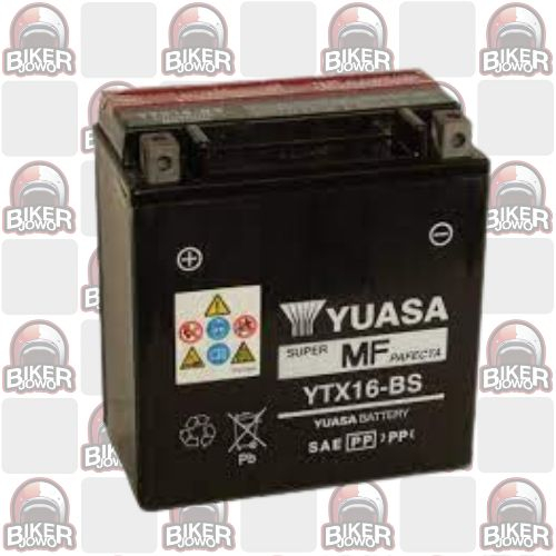 Aki Motor Yuasa YTX16-BS Original