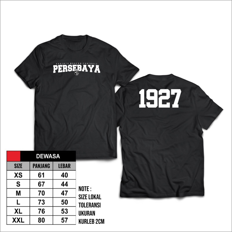 KAOS PERSEBAYA (Logo kecil)
