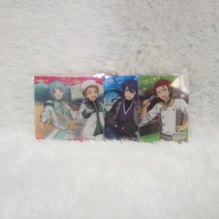 Ensemble Stars Clear Card : Hajime, Mitsuru, Souma, Kuro