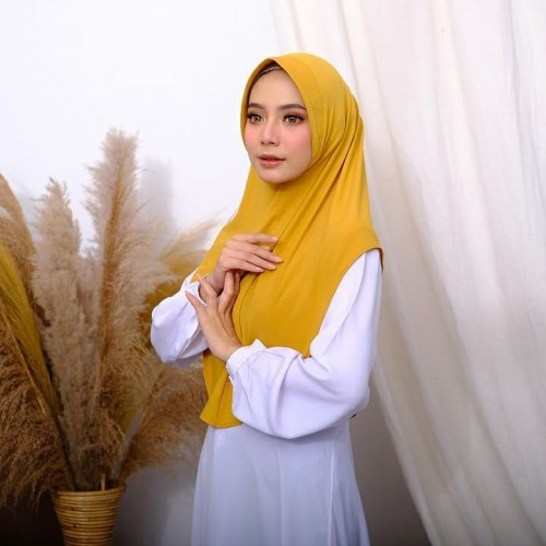 Jilbab Hijab Kerudung Khimar Instan Syari Daily Terbaru Zaida Pet Syria Murah Langsung Pakai Elegan
