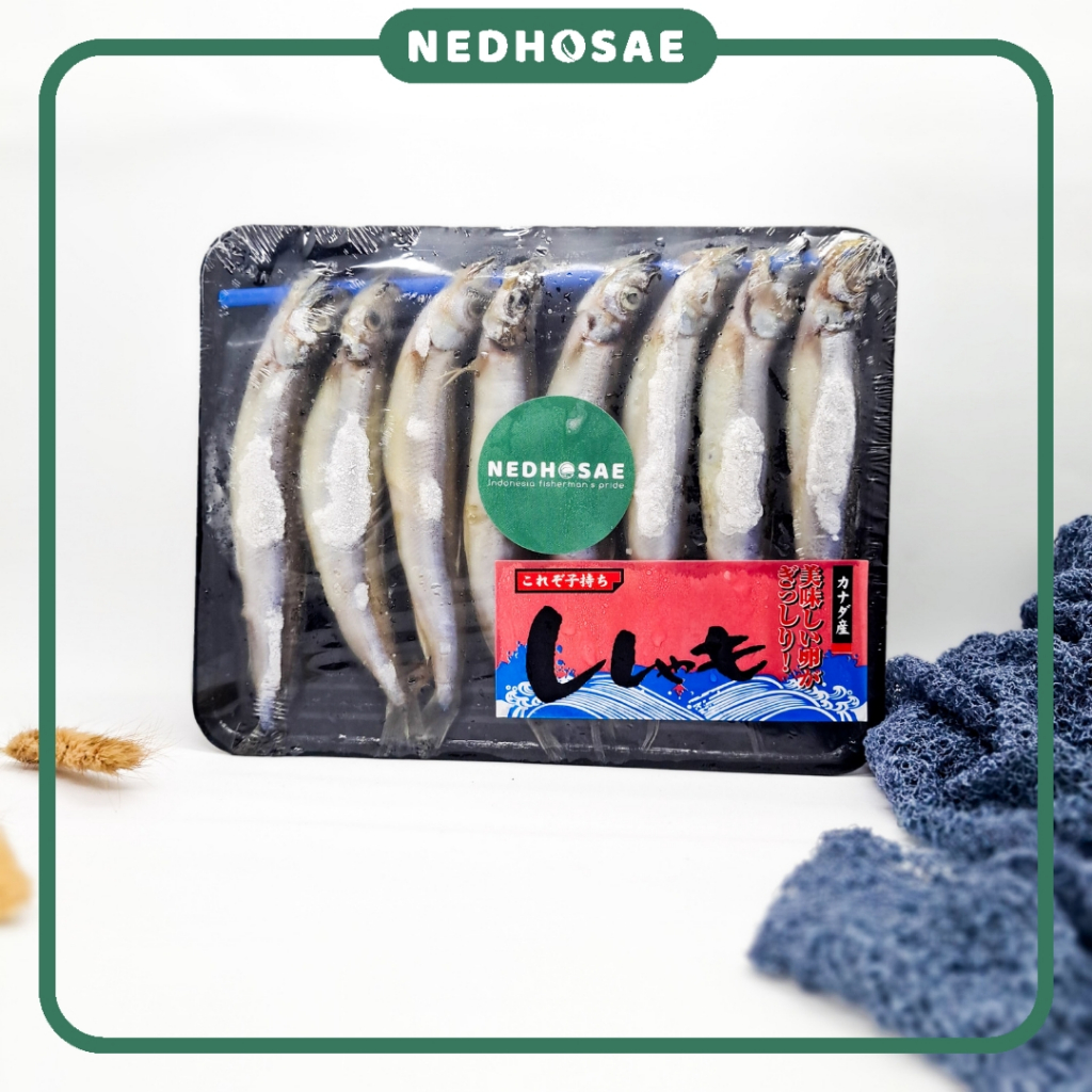 

IKAN SHISAMO | CAPELIN PREMIUM FULL TELUR