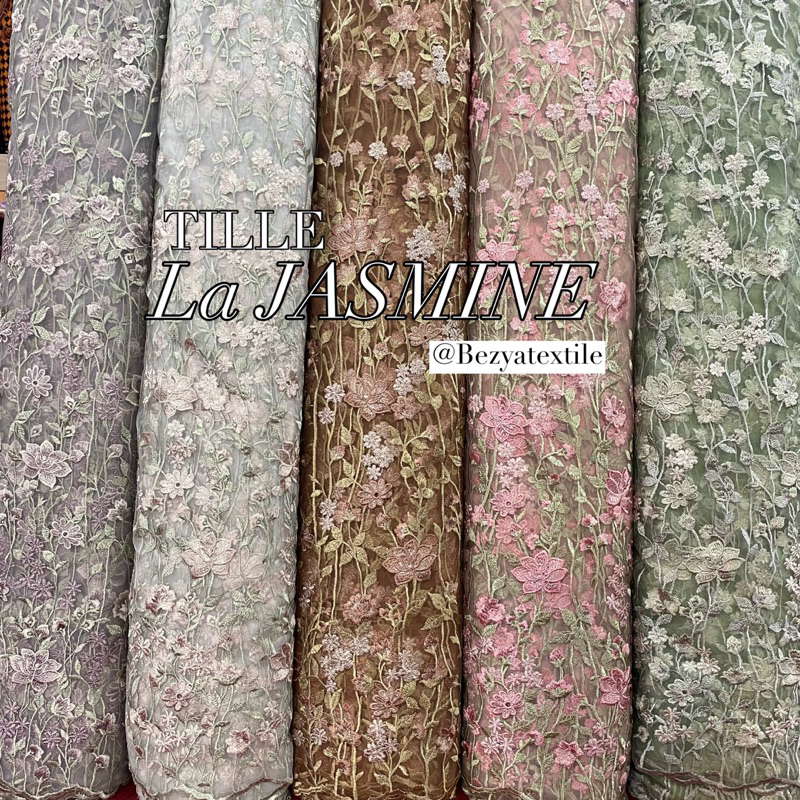 TILLE GARDENIA / TILLE MOTIF 3D TILLE MOTIF GARDENIA