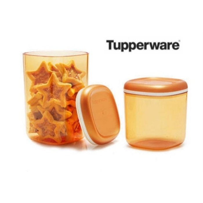 Tupperware Crystal Canister Toples kue cristal 1pcs