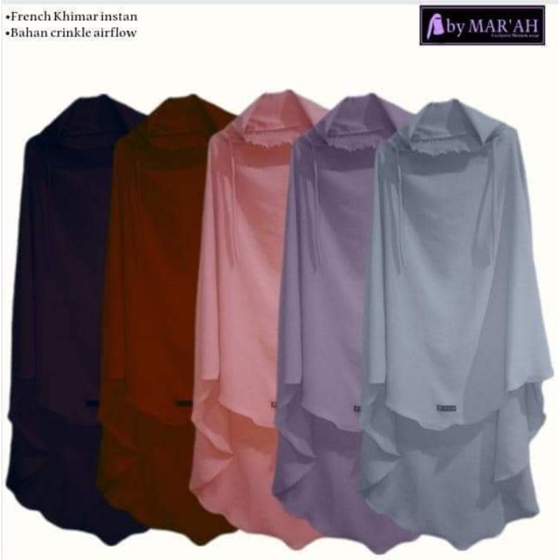 FRENCH KHIMAR INSTAN