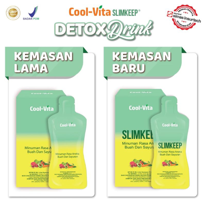 Slim keep - Coolvita detox drink