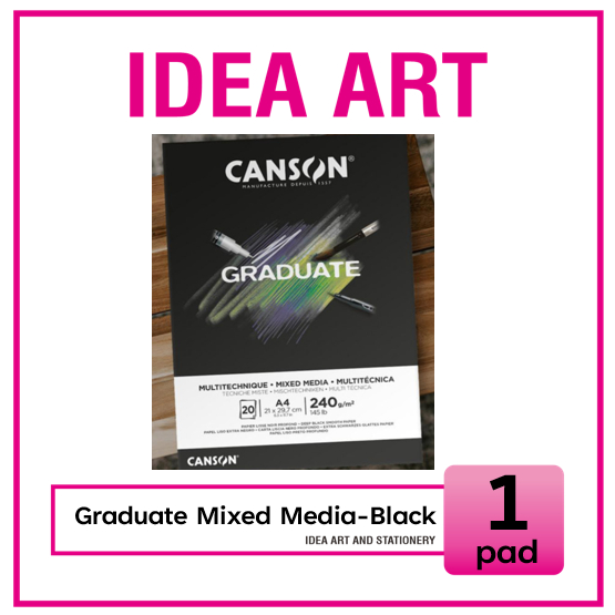 

Canson Graduate Mixed Media - Black paper