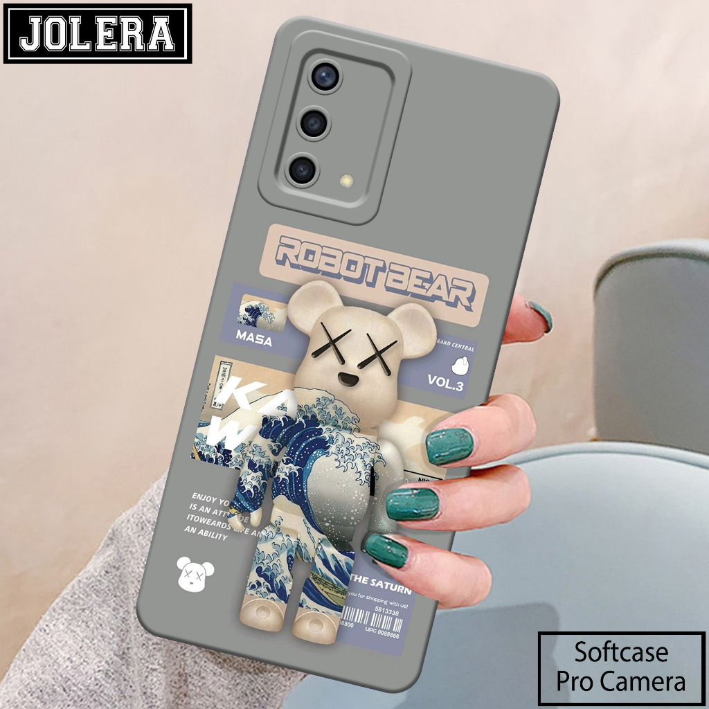 Case Hp Softcase Oppo A95 Case Hp Oppo A95 Silikon Hp Oppo A95 Casing Oppo A95 Motif Cartoon Keren -