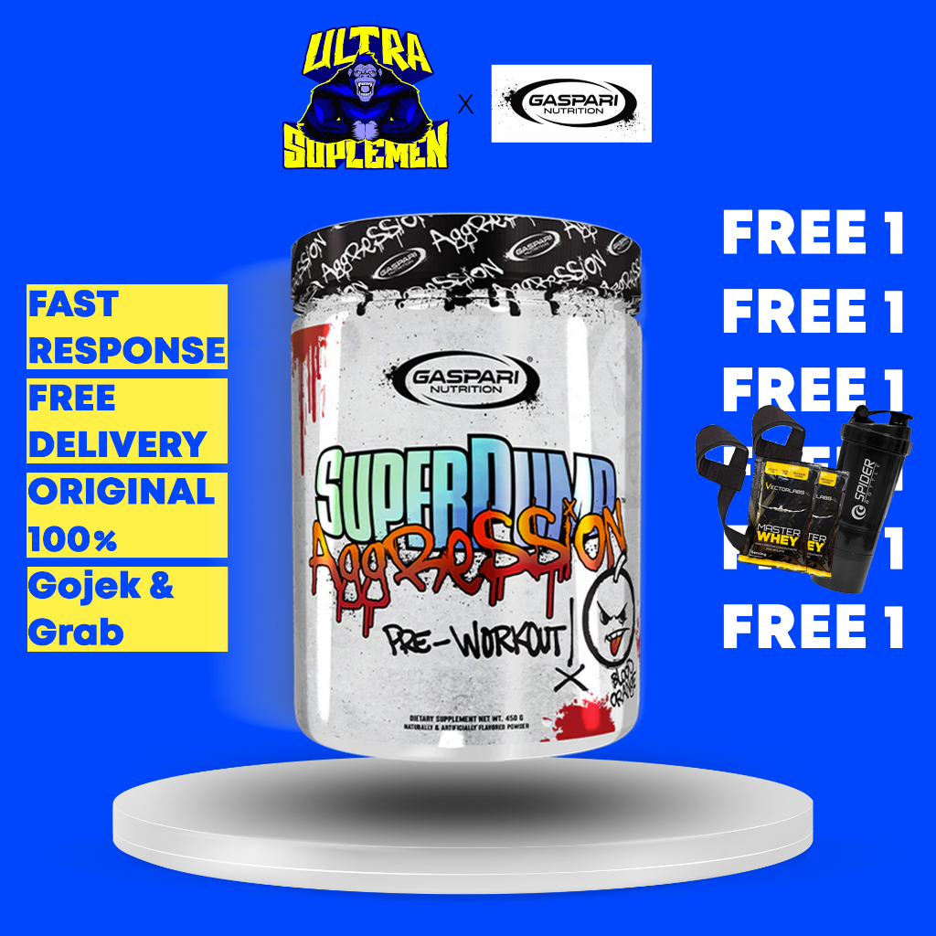 GASPARI SUPERPUMP 450g PRE WORKOUT PWO
