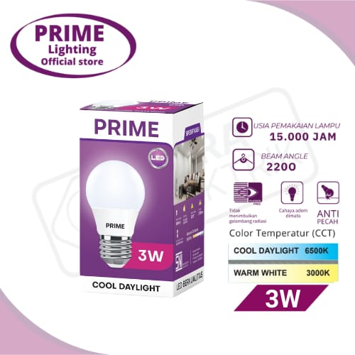 PRIME Lampu LED 3W E27 - Lampu Led -  Prime Led