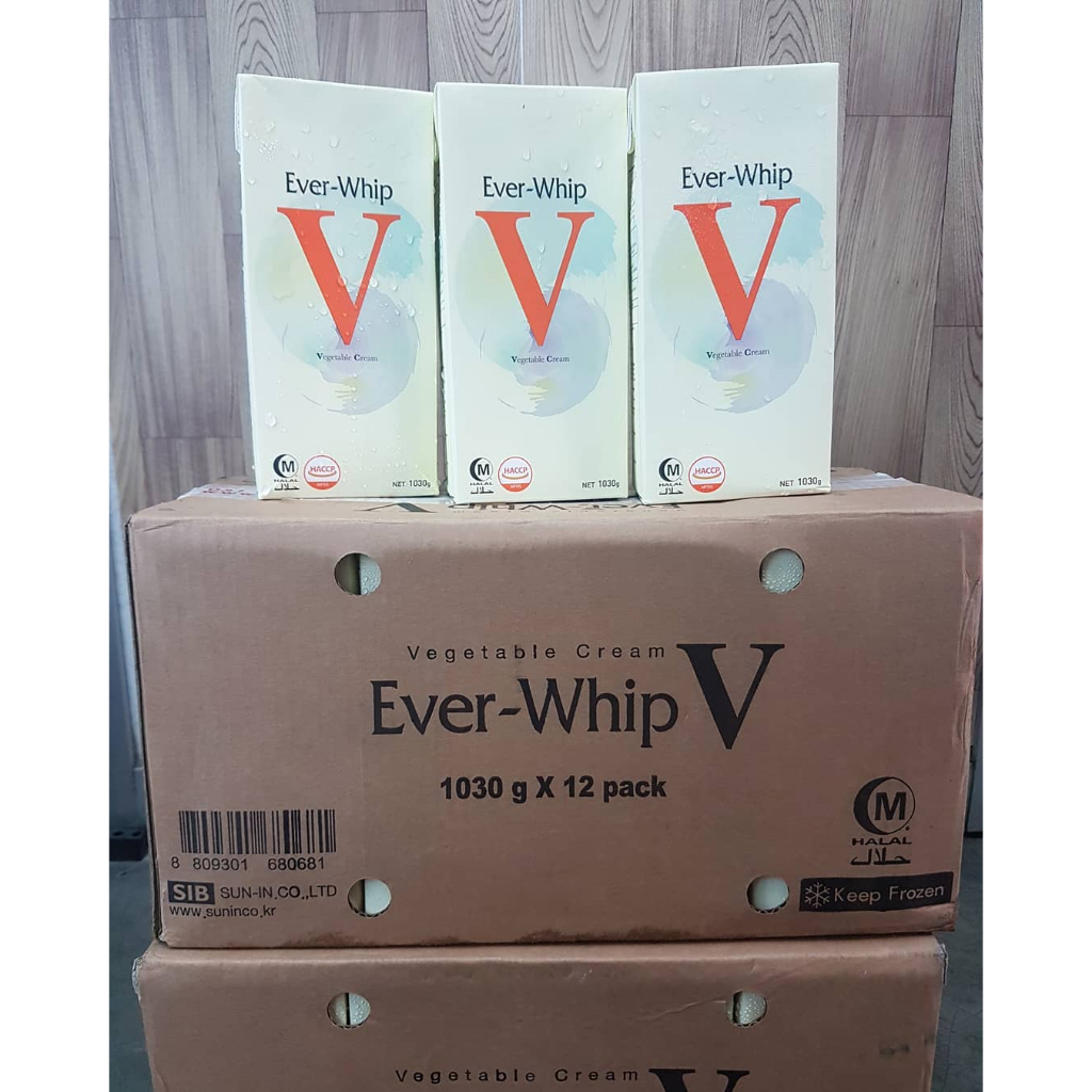 

Ever Whip V-Krim Nabati Manis 1030 gr Free Bubble Wrap dan Dus Tebal