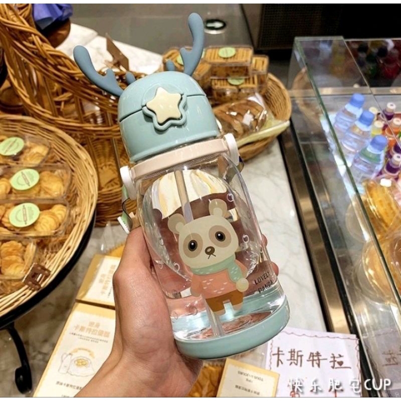 Botol Minum Anak Karakter Tanduk Rusa 550ml