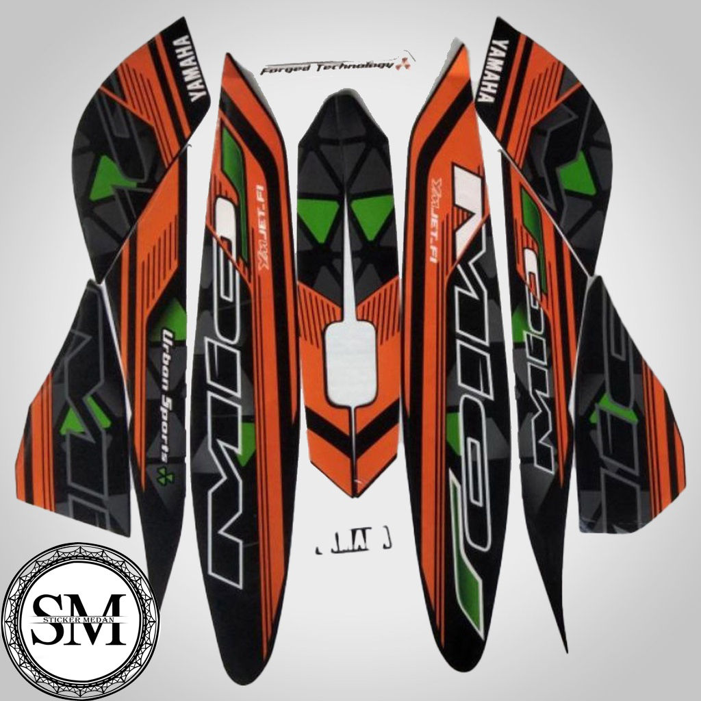 Striping Stiker Yamaha Mio J 2014 Yamaha Mio J 2014 List Body Motor Mio J