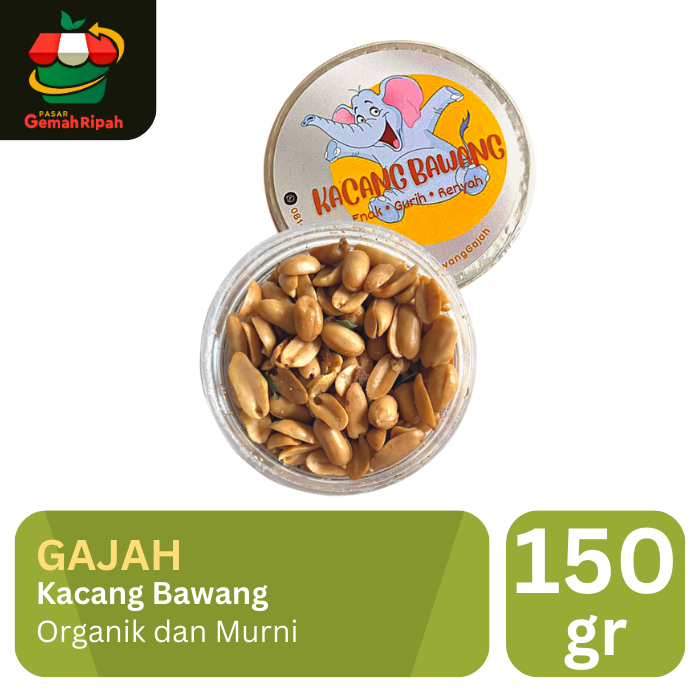 

Kacang Bawang Gajah 150 Gram