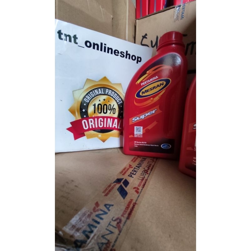 Promo OLI MESRAN SUPER 20W50 1LITER Termurah