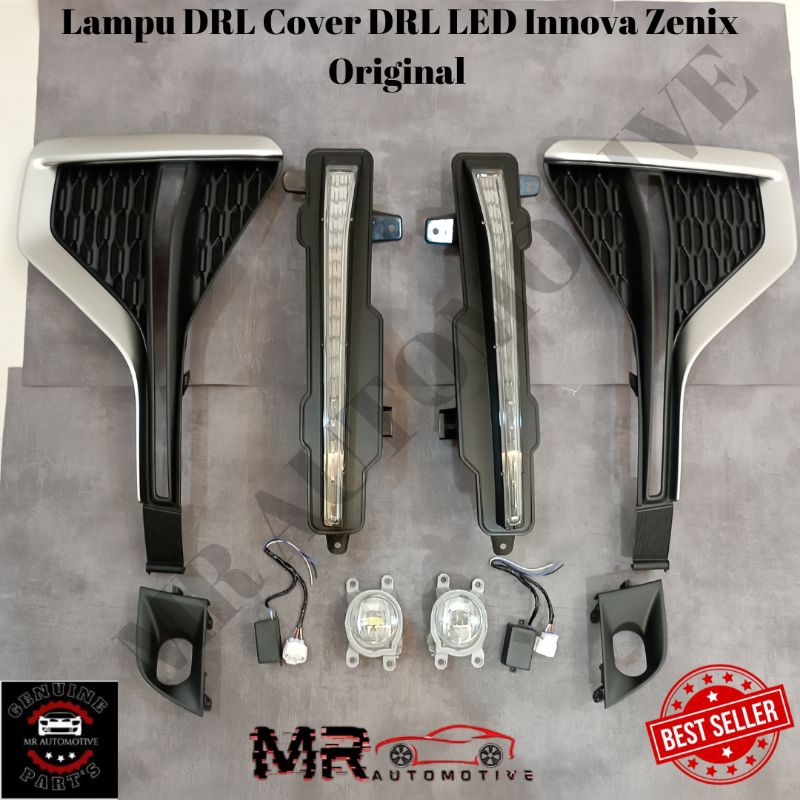 Lampu DRL Cover DRL LED Innova Zenix Original Toyota