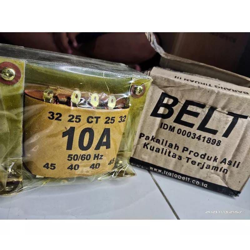 Travo Trafo BELT 10A CT 45 dan CT 55 MURNI besar yg Original 10a