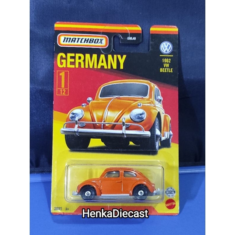 Matchbox 1962 VW Beetle