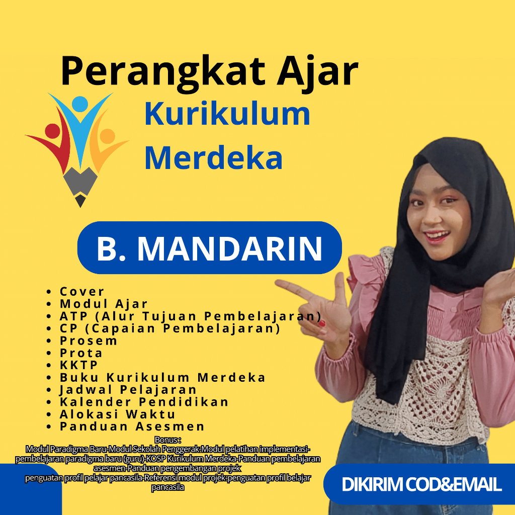

MODUL AJAR BAHASA MANDARIN KELAS 10 11 12 KURIKULUM MERDEKA