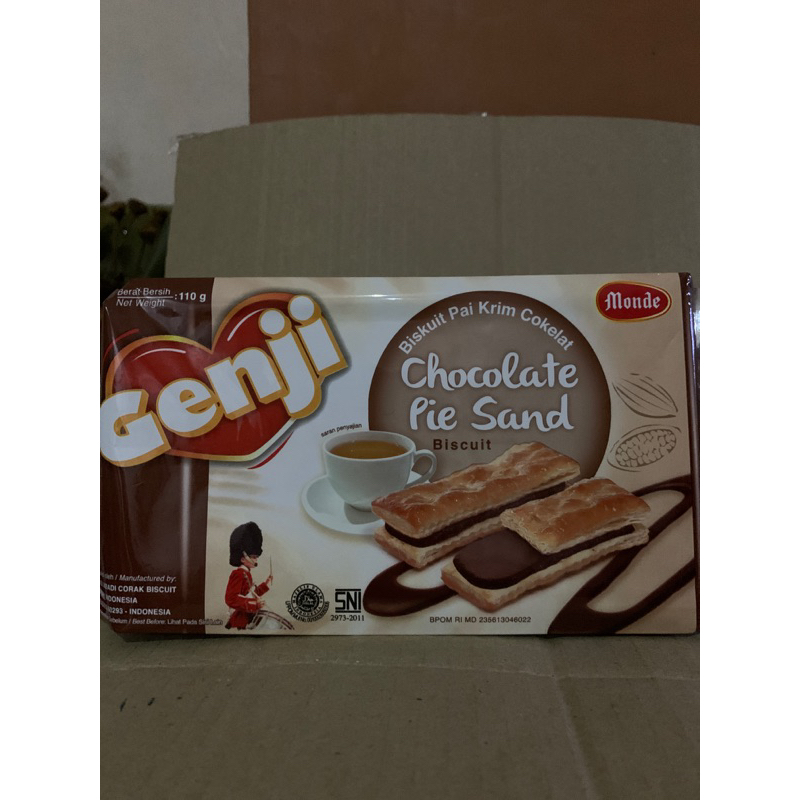 

Genji chocolate pie sand biskuit (110 gr)