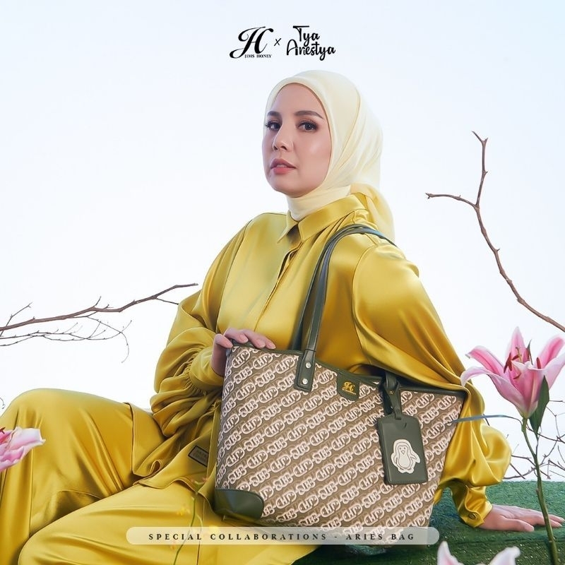 JIMS HONEY - ARIES BAG Tote Bag Shoulder Bag Tas Besar Wanita Tas Bahu Wanita Tas Besar Fashion