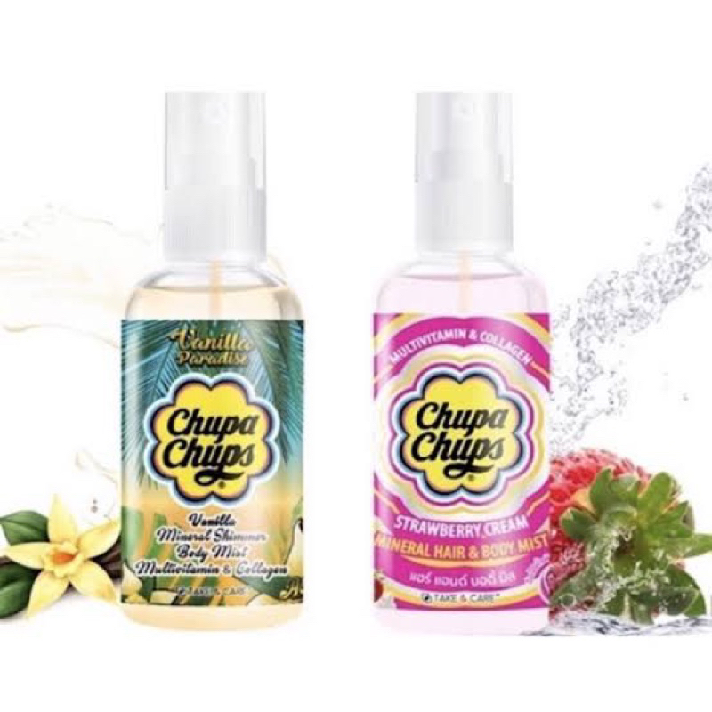 𝙉𝙀𝙒 Chupa Chups Mineral Hair & Body Mist 60ml Pewangi Parfum Rambut Import Bangkok Thailand BKK