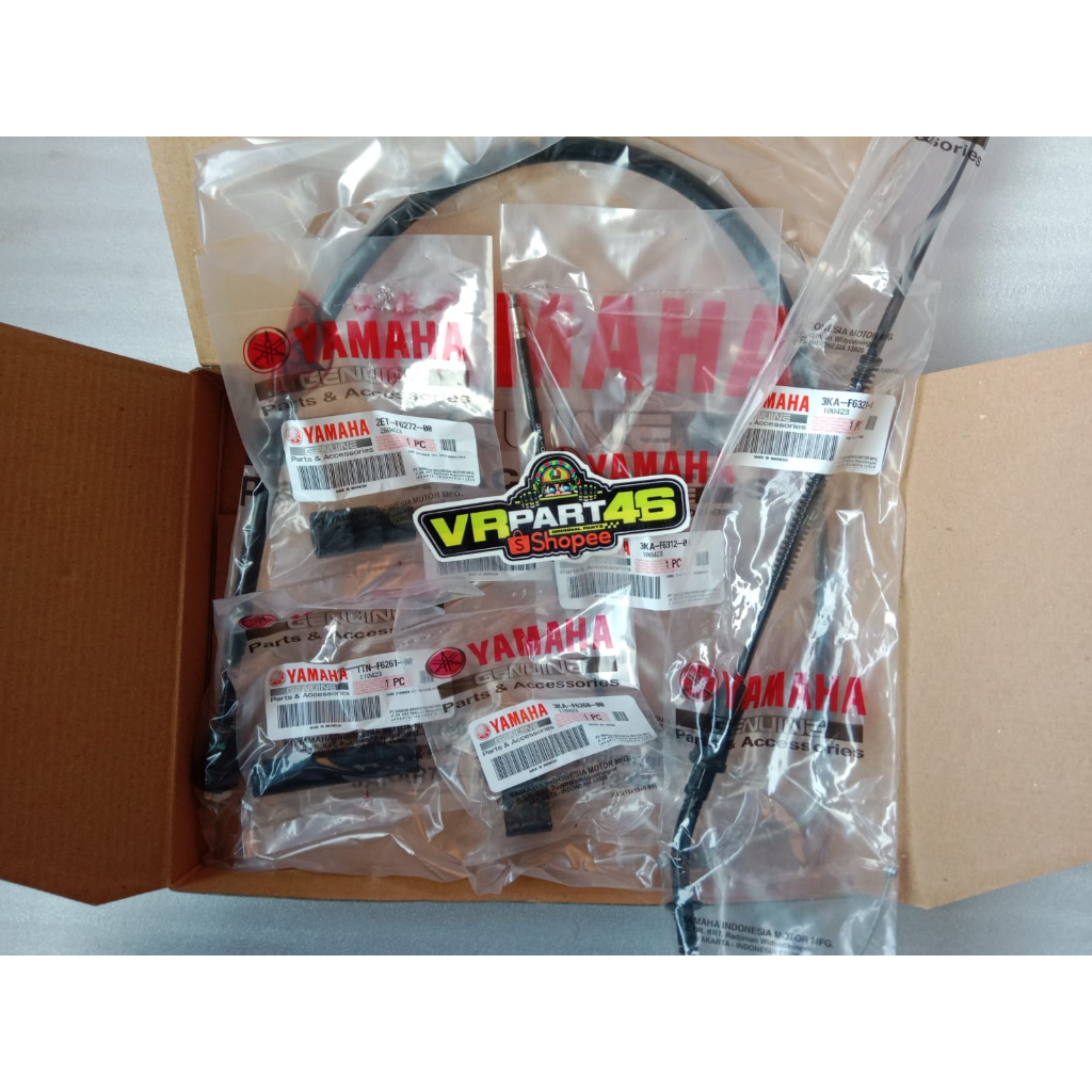 KABEL GAS RX KING TALI GAS RX KING KOMPLIT ORIGINAL 3KA-WF631-00