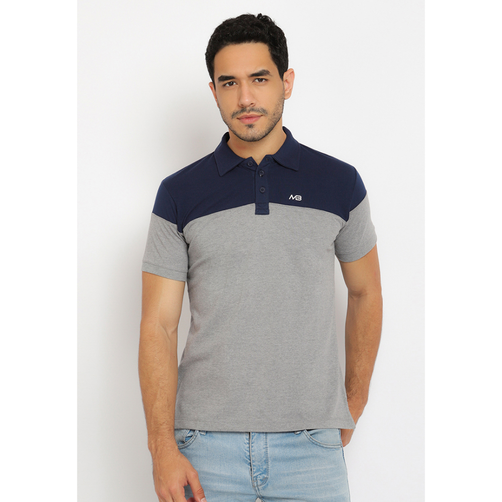 MOVING BLUE POLO SHIRT