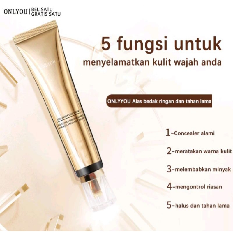 ONLYOU FONDATION CONCEALER CREAM PELEMBAB ONLYOU FONDATION