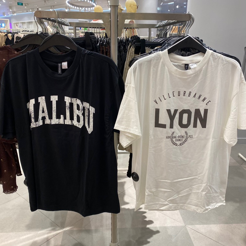 Oversize Kaos H&M Original Store