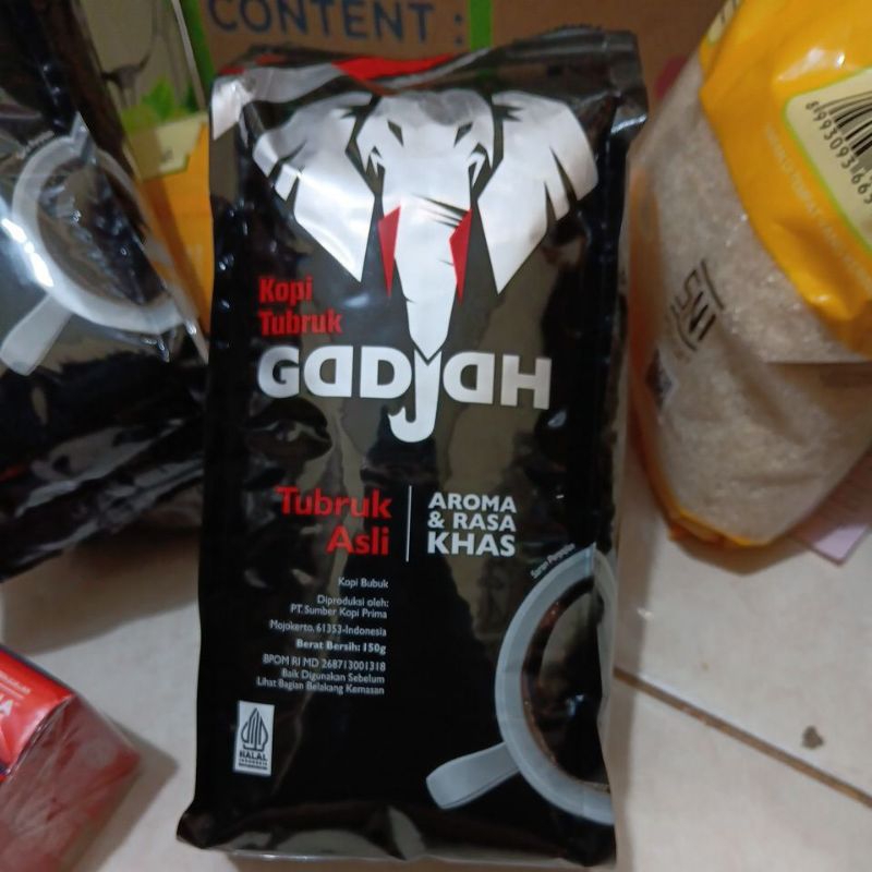 

kopi tubruk gadjah 150g - tubruk asli